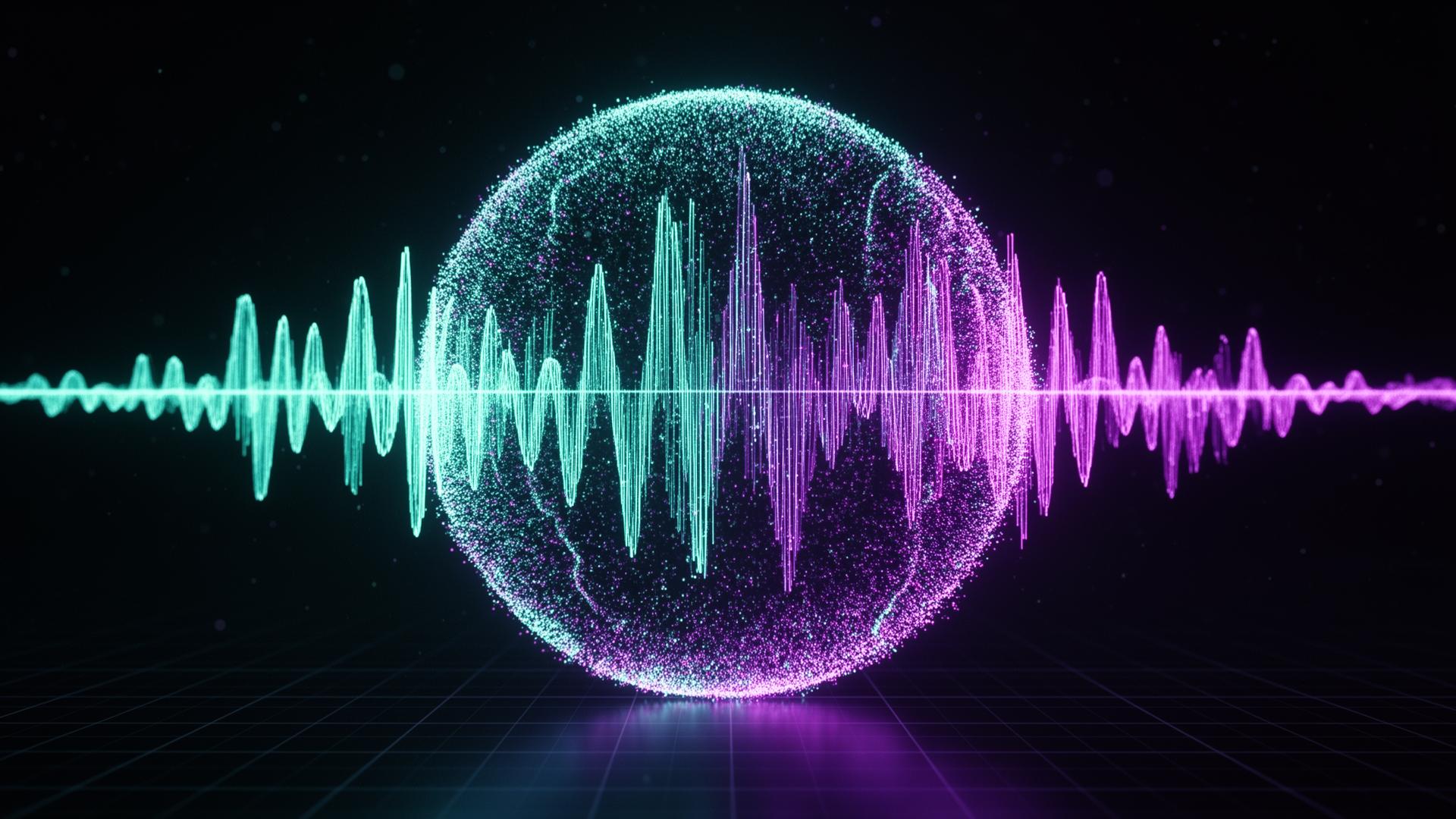 Abstract futurist visualization
